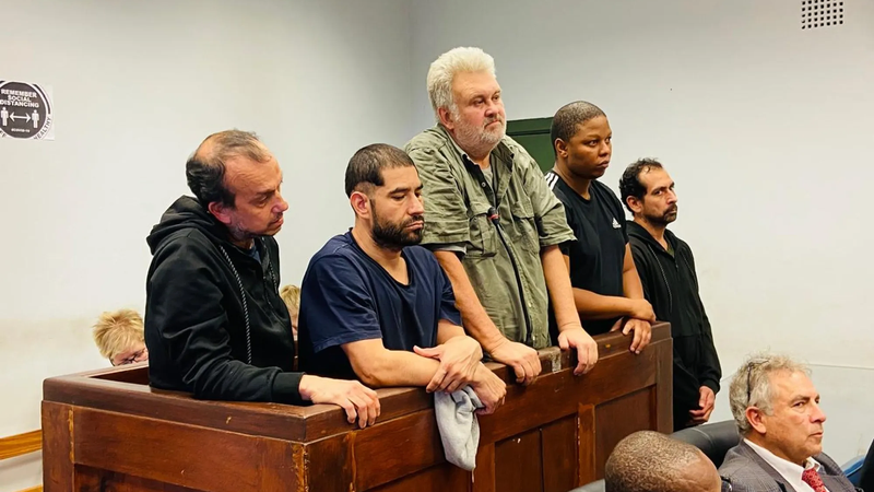 R1 billion crystal meth bust: Two South African men denied bail, join their three Mexican co-accused behind bars