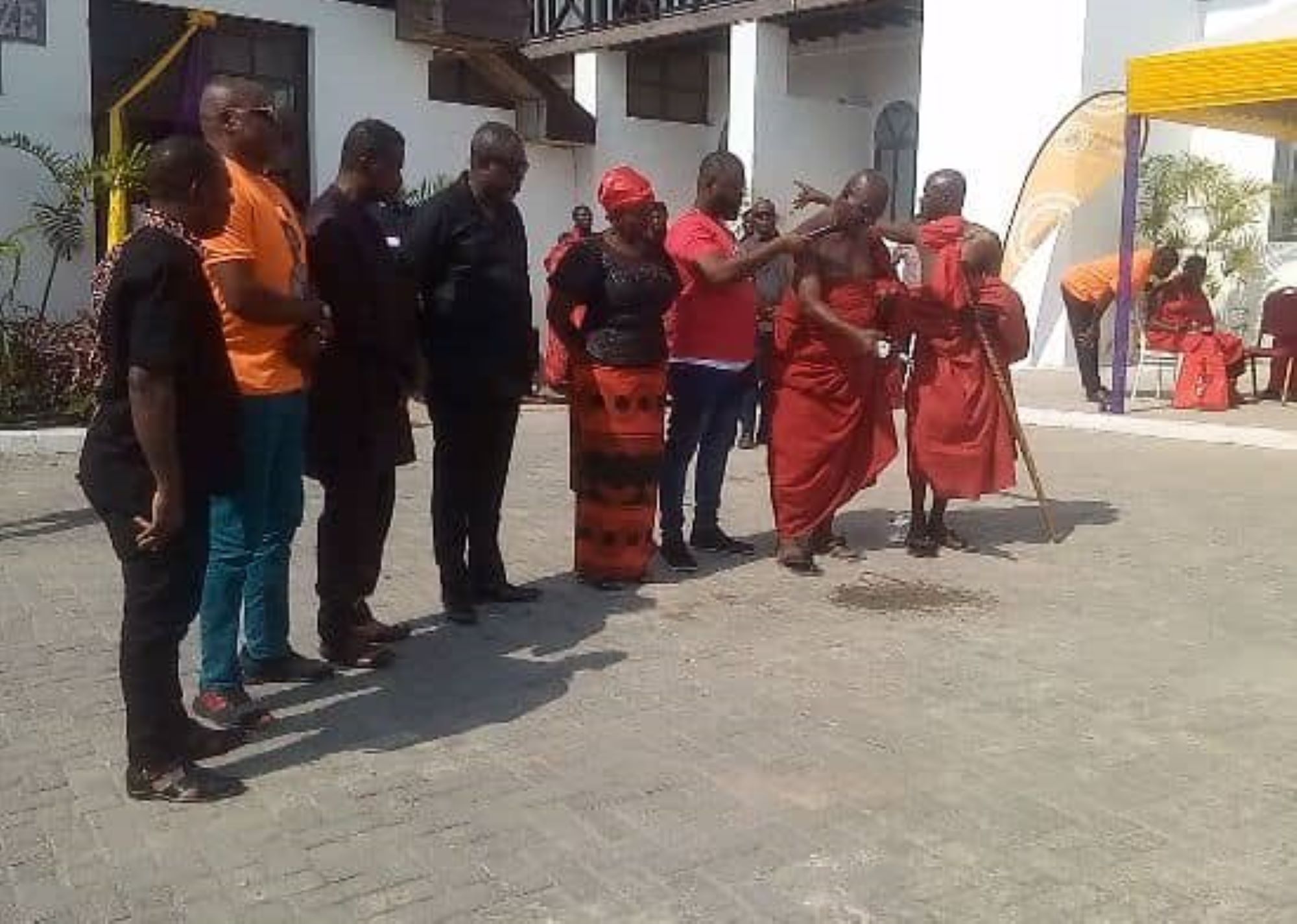 Le Conseil traditionnel d'Oguaa prie pour le NDC avant les élections de 2024