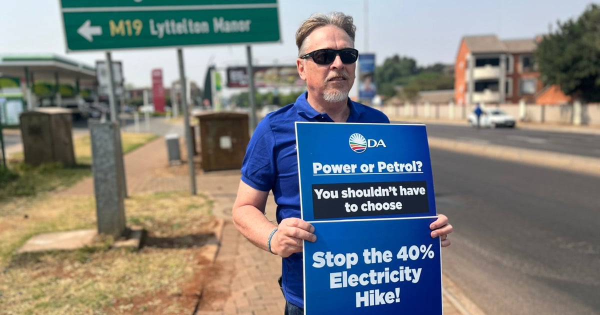 Les dirigeants du parti DA sont invités à utiliser le GNU pour s'opposer à la hausse des tarifs d'électricité proposée par Eskom