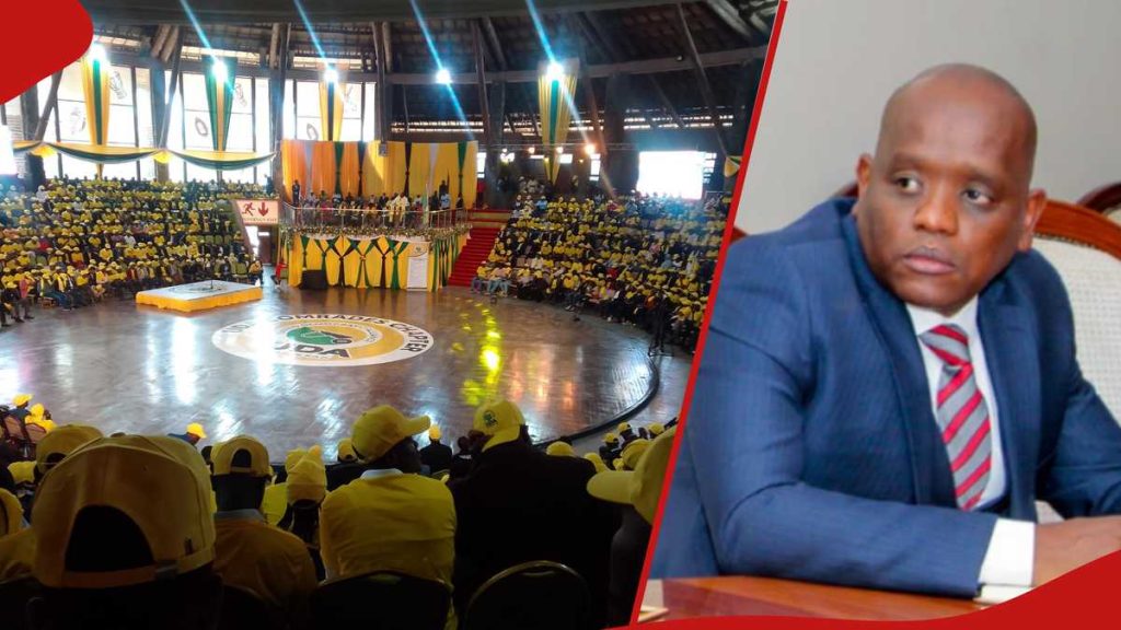 Les étudiants mobilisés pour assister à la réunion de l'UDA chantent des slogans anti-Ruto : « Yote Yawezekana Bila Ruto »