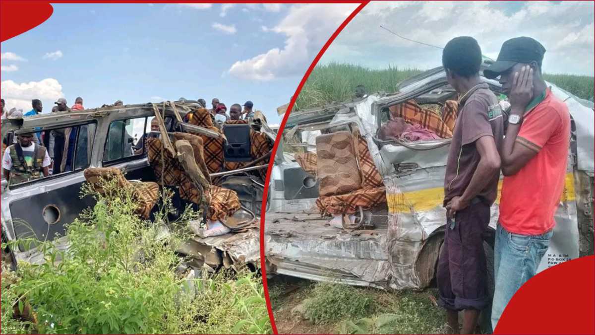 Londiani : une vidéo émouvante d'un survivant sortant d'un matatu gravement endommagé