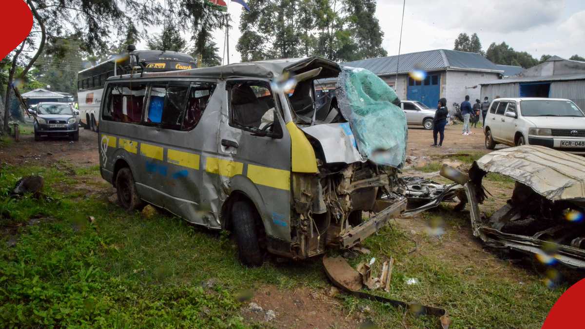 Nakuru : 11 personnes blessées lors d'une collision entre un matatu de 14 places et un camion sur l'autoroute Nakuru-Eldoret