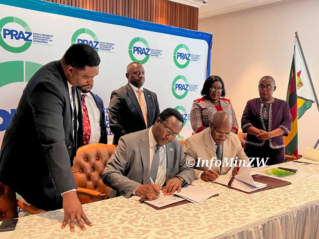 PRAZ, National Competitiveness Commission sign MOU to boost transparency in public procurement