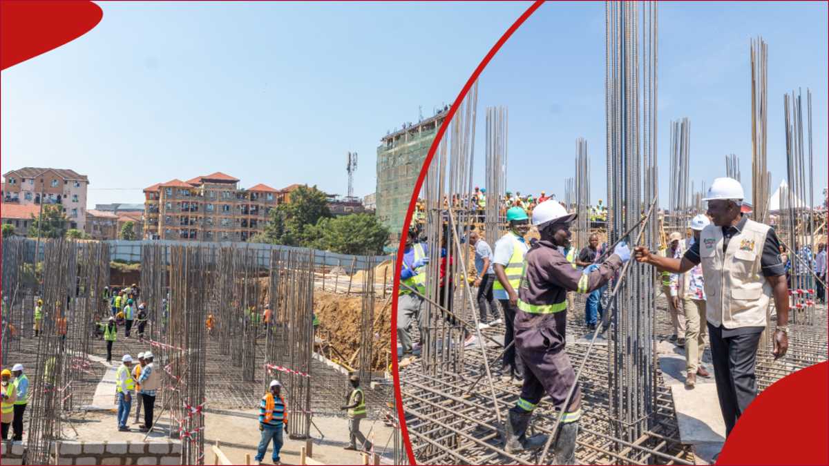 Ruto dépense 140 millions de KSh auprès d'artisans locaux pour fournir des équipements pour le projet de logement d'Alego-Usonga