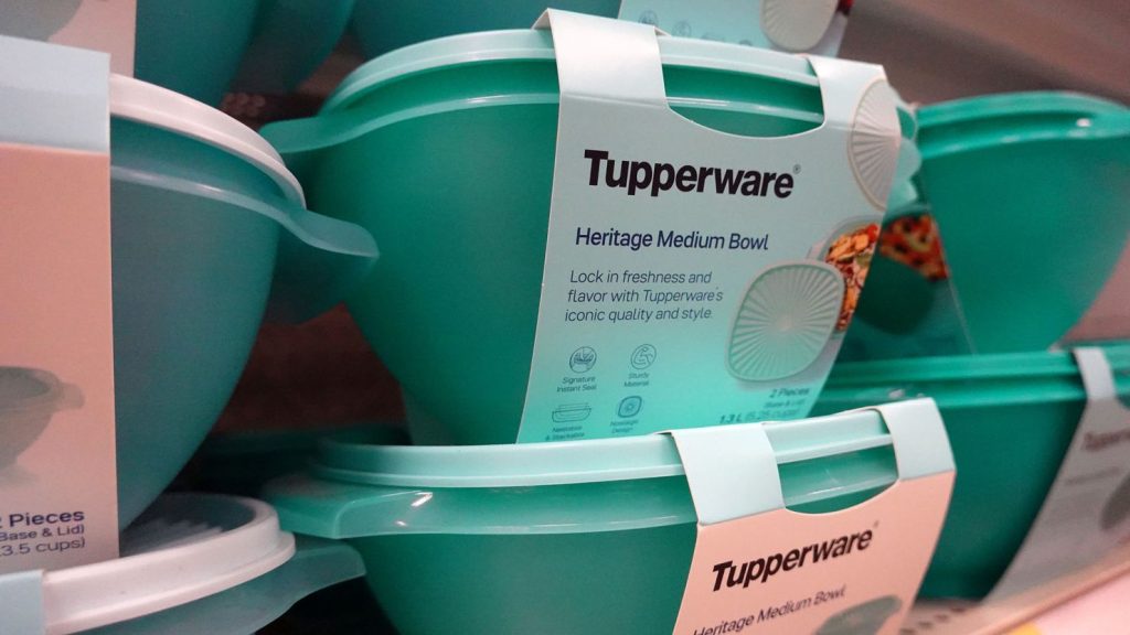Tupperware files for bankruptcy as its colorful containers lose relevance