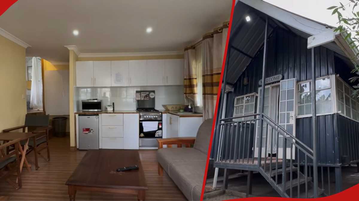 Un Kenyan convertit une maison de 2 chambres à Mabati d'une valeur de 350 000 KSh en Airbnb : « Magnifique »