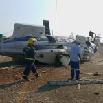 Airforce helicopter crashes on takeoff from Mnangagwa’s birthday event