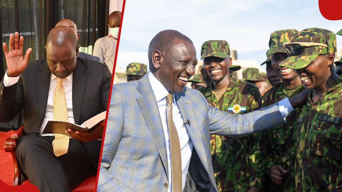 William Ruto chante et prie pour la police kényane en Haïti lors de sa visite : « Emmanueli Ametupa Ushindi »