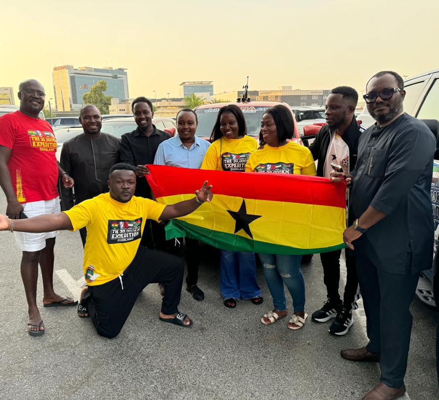 L'aventure de Wanderlust Ghana à Dubaï démarre avec un grand accueil des Ghanéens et du G10