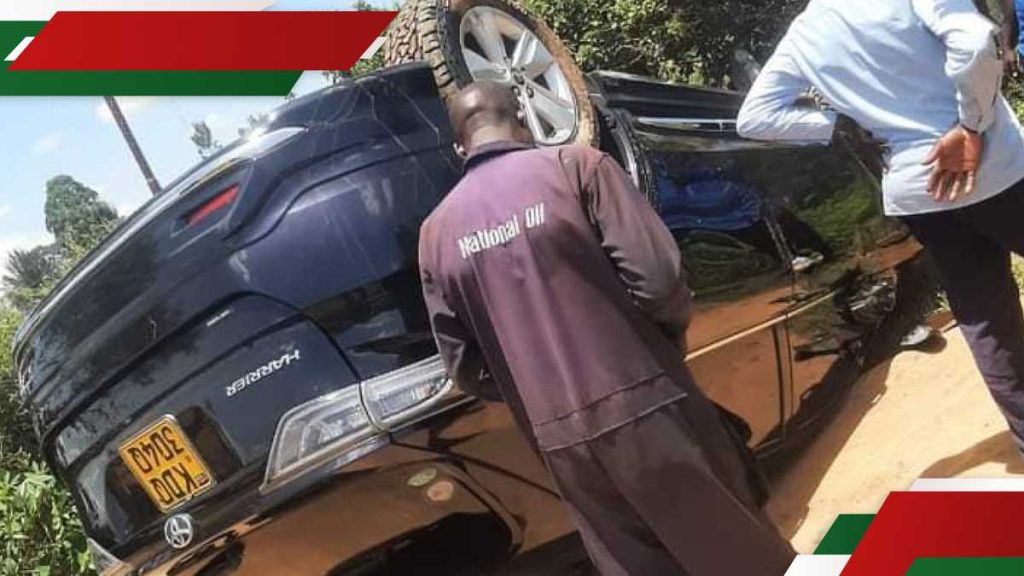 Le propriétaire de la voiture de Kitale qui s'est renversée sur l'autoroute établit un record : "C'était moi qui conduisais"