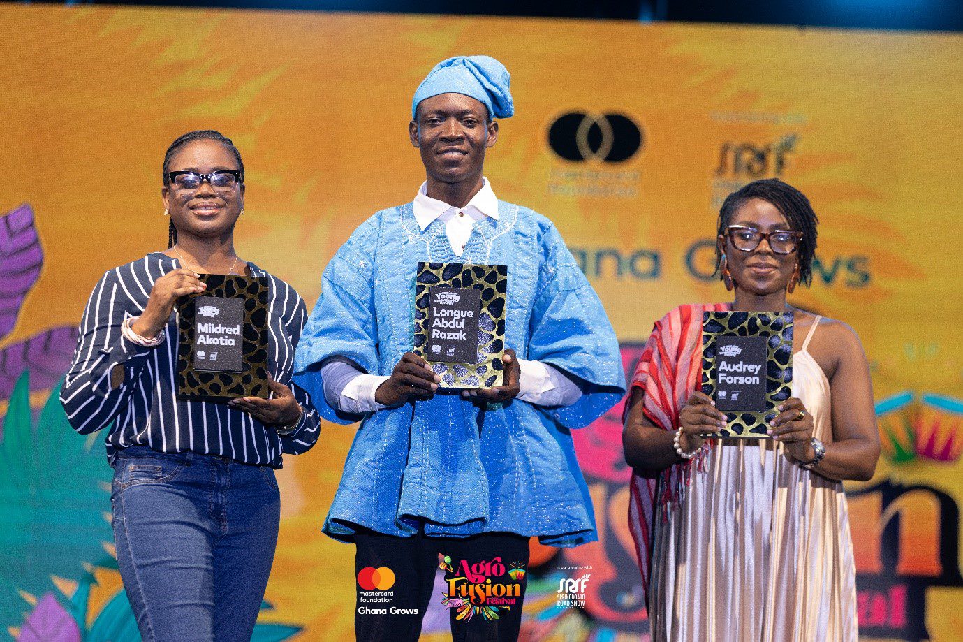 Les Young Innovators Awards récompensent des agripreneurs exceptionnels au festival Ghana Grows AgroFusion