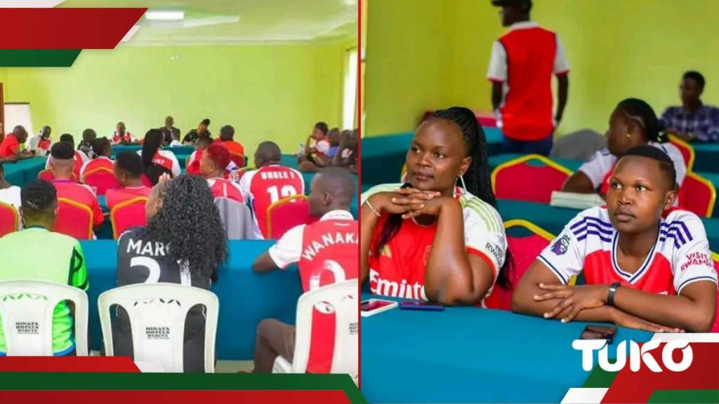 Les fans de Trans Nzoia Arsenal élisent de nouveaux officiels lors d’un événement passionnant