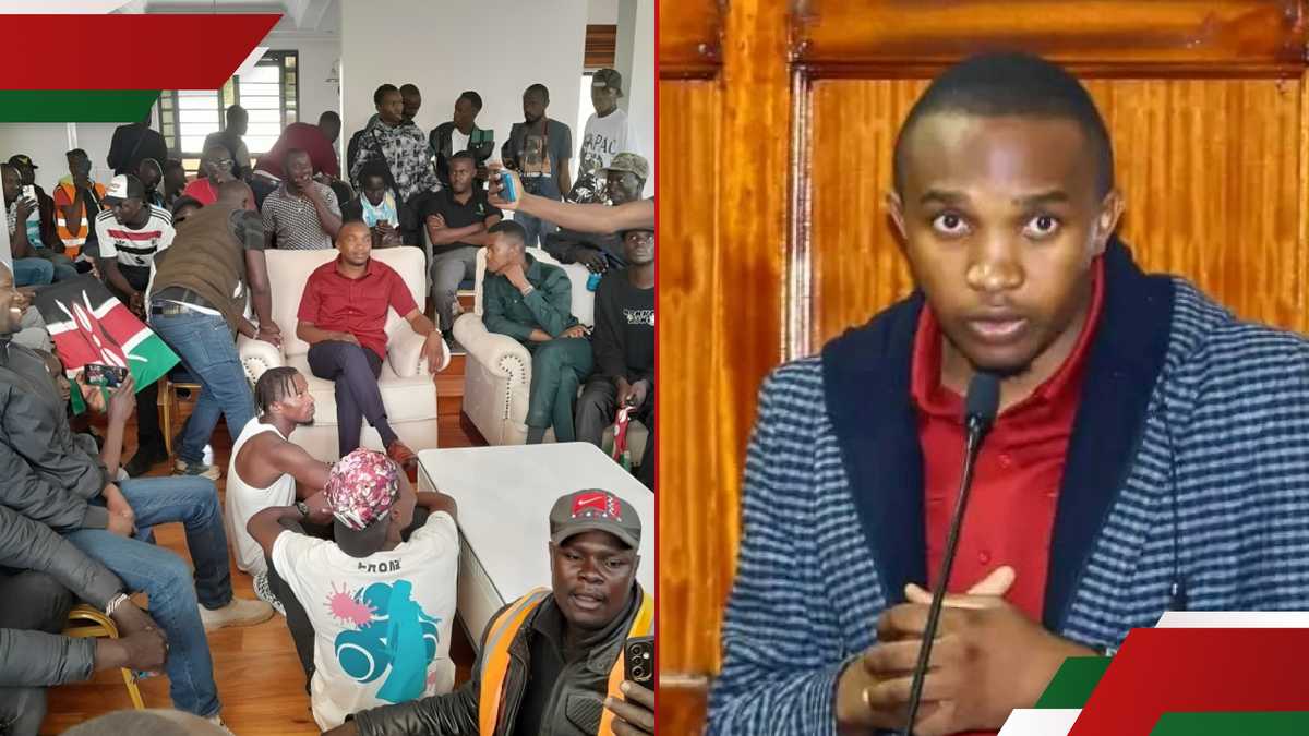 Morara Kebaso : Une photo de Kenyans en train de se détendre dans le salon d'un activiste Ignite Reaction