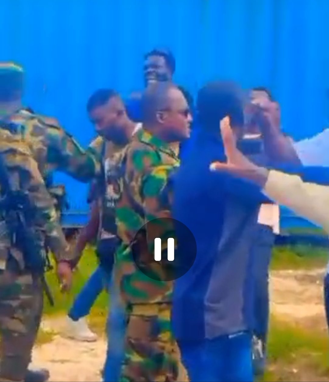 Teshie : Affrontement entre la police et le personnel militaire fournissant des services de garde-terre sur un territoire contesté