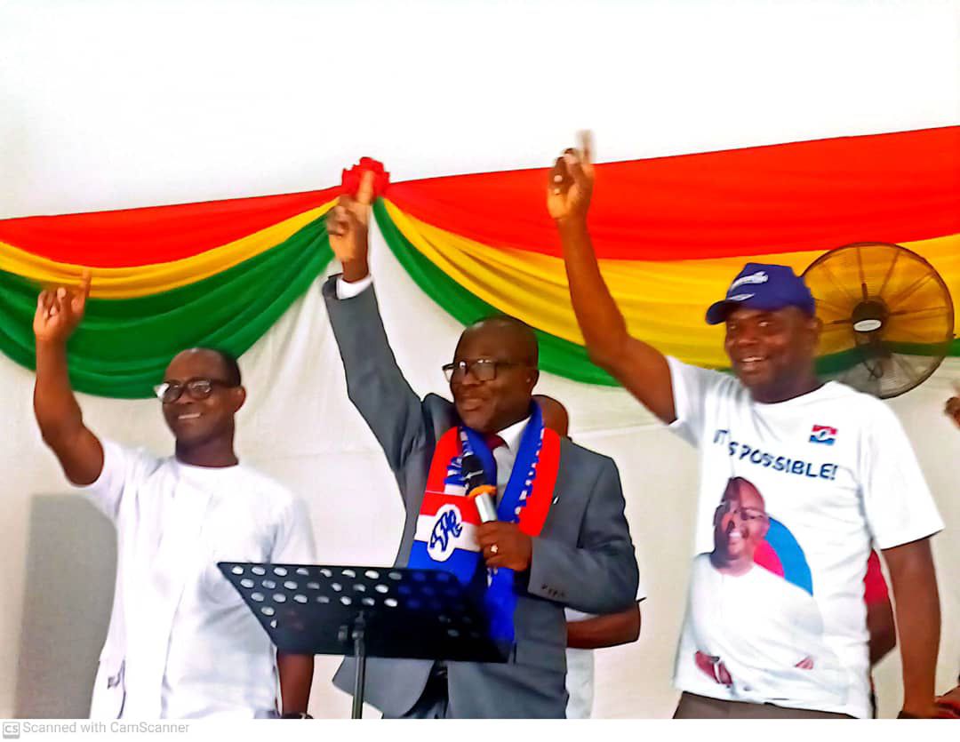 Alfred Boateng, de la centrale nucléaire, conserve une solide avance à Bibiani-Anhwiaso-Bekwai, selon une enquête