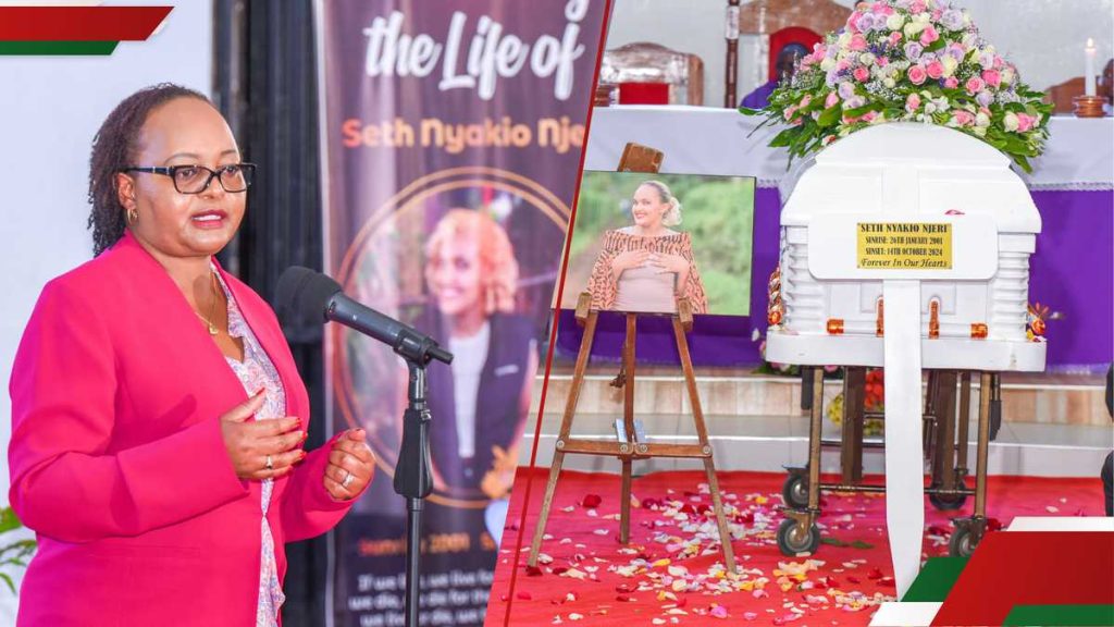 Anne Waiguru appelle l'État à mettre fin aux jours de féminicide après le meurtre brutal de la fille de Kirinyaga MCA