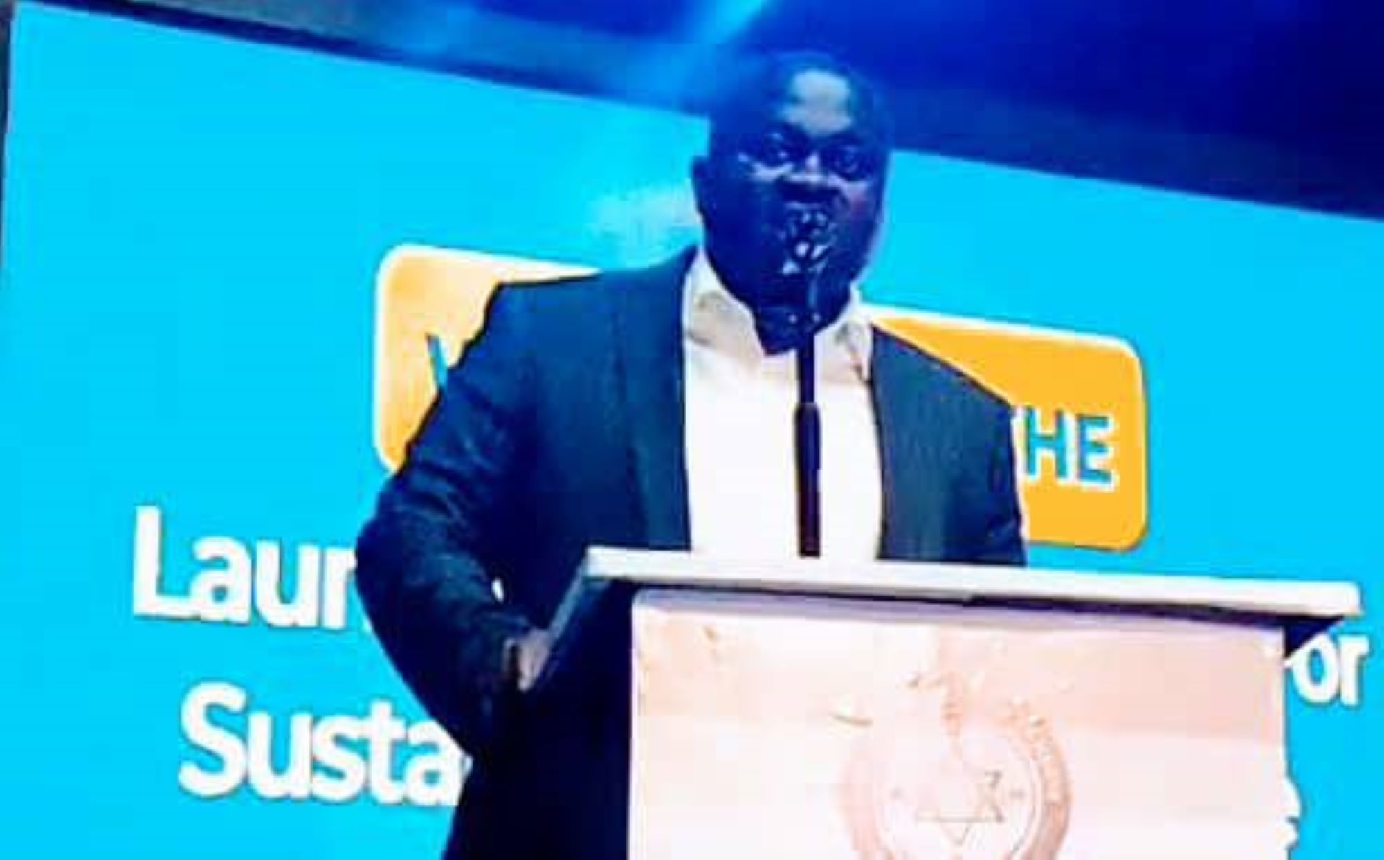 Le président du Gja, Albert Kwabena Dwumfour