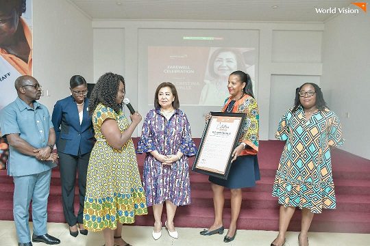 Laura Cristina Del Valle fait ses adieux à Vision Mondiale après 30 ans de leadership inspirant