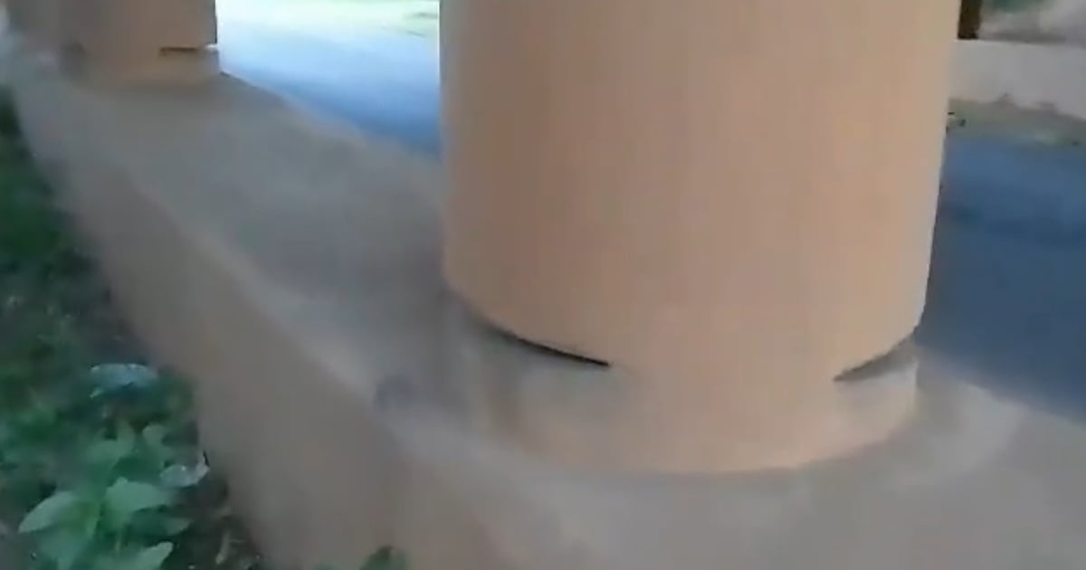 Les piliers du pont President Steyn sont structurellement solides