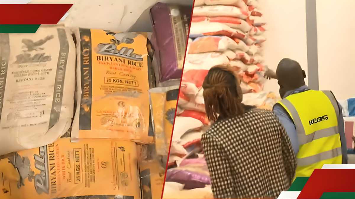 Nairobi : Le gouvernement saisit 15 000 kg de riz contaminé à Embakasi et affirme qu'il est dans les magasins depuis mai
