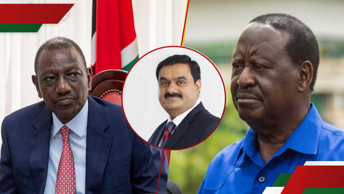 Ruto et Raila sous le feu des critiques pour avoir défendu le groupe Adani en tant que président Gautam fait face à des accusations de fraude : « N'écoutez pas »
