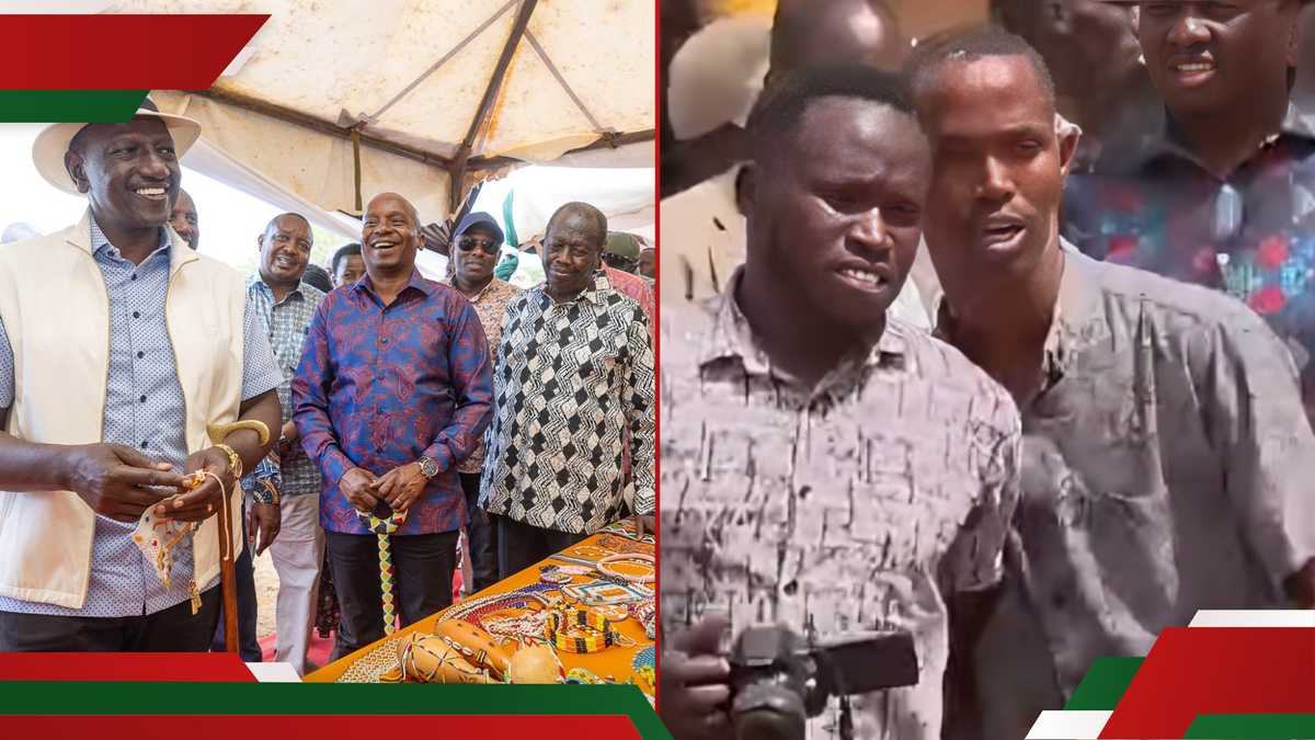 Baringo : La sécurité de William Ruto harcèle les journalistes qui le couvrent lors de la vente aux enchères de chèvres de Kimalel