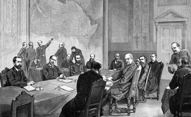 Illustration de la conférence de Berlin Illustration de la conférence de Berlin