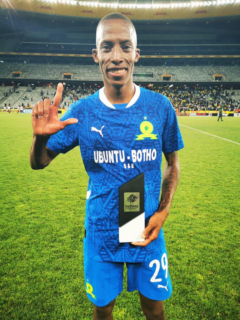Devine Lunga scoops Player of the Match accolade, as Sundowns beat Stellenbosch.