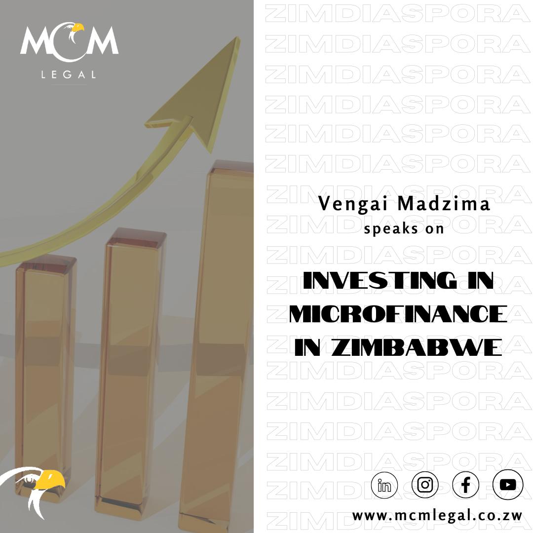Legal Discussions With Vengai Madzima: Diaspora Investment in Micro Finance