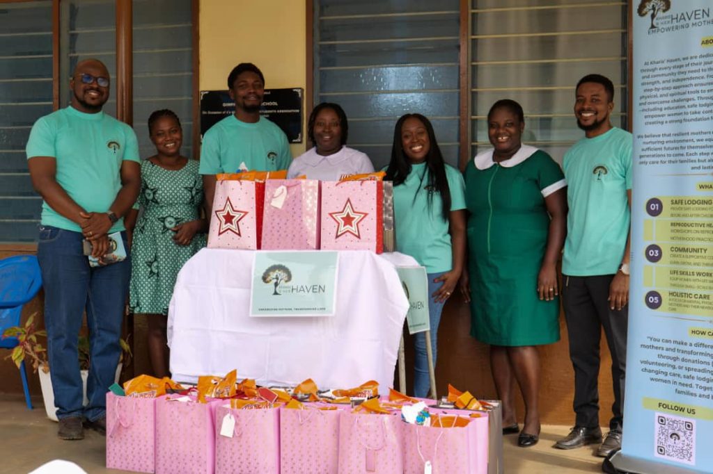 Kharis Haven - H.E.R. Haven Donates To Children And Mothers At Achimota Hospital And Amormorley Community Clinic