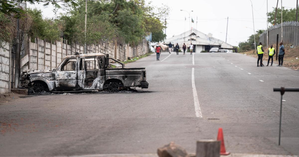 La frontière de Lebombo temporairement fermée en raison des troubles en cours au Mozambique