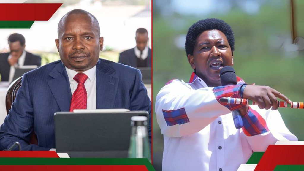Ledama Ole Kina dénonce Kithure Kindiki à propos du plan de vaccination du bétail : « Nous ne sommes pas des cobayes »