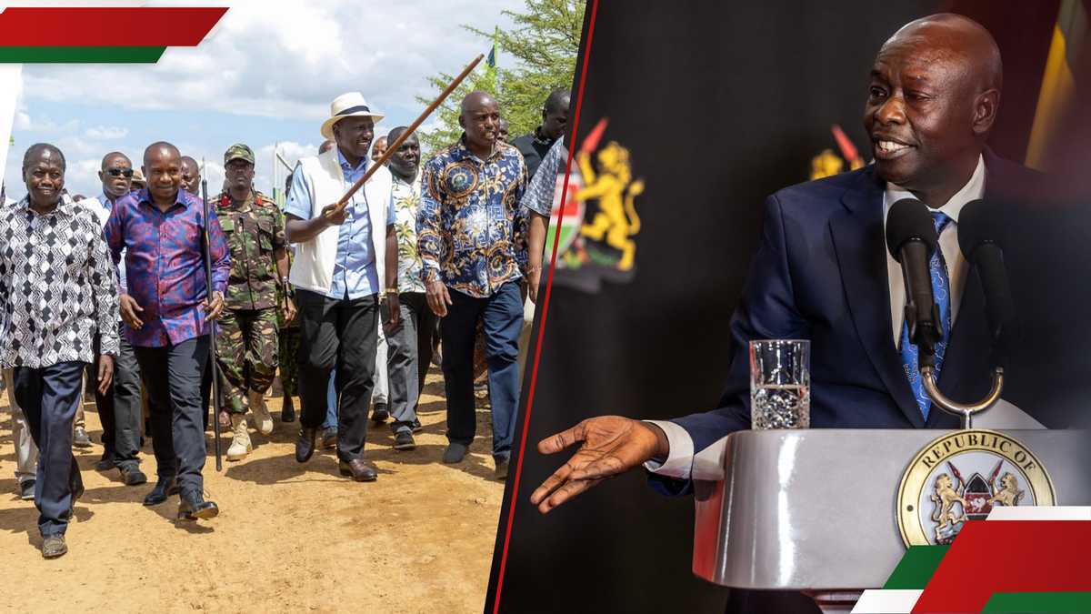 Rigathi Gachagua critique Ruto pour ses propos sur la vaccination du bétail : « Muache Kiburi »