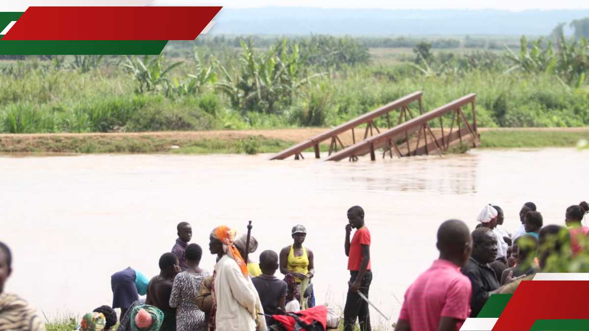 Siaya : Des larmes alors que la rivière Yala avale le fermier et les animaux de Siaya après l'effondrement de la passerelle