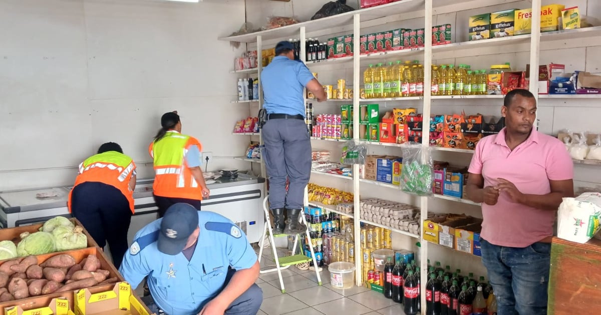 Tous les magasins Spaza inspectés, pas seulement ceux à capitaux étrangers