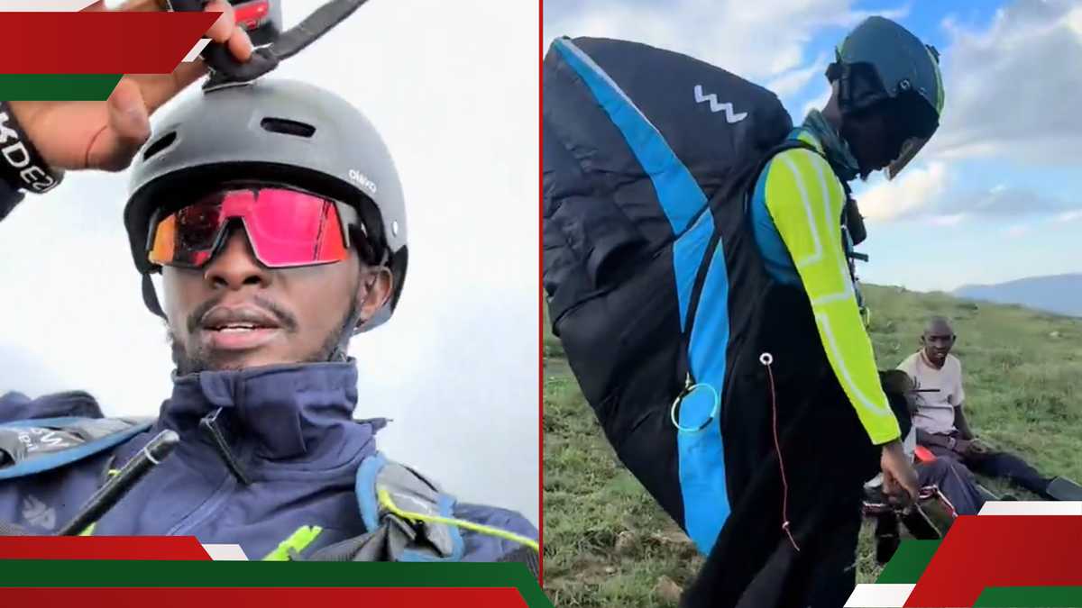 Un homme armé Massaï exige 10 000 KSh alors qu'un parachutiste atterrit sur ses terres : « Roho Safi »