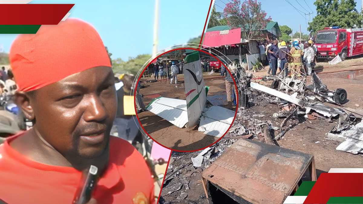 Des témoins oculaires du crash d'un avion à Malindi qui a fait 3 morts racontent une épreuve effrayante : « Waliniita Niwaokoe »