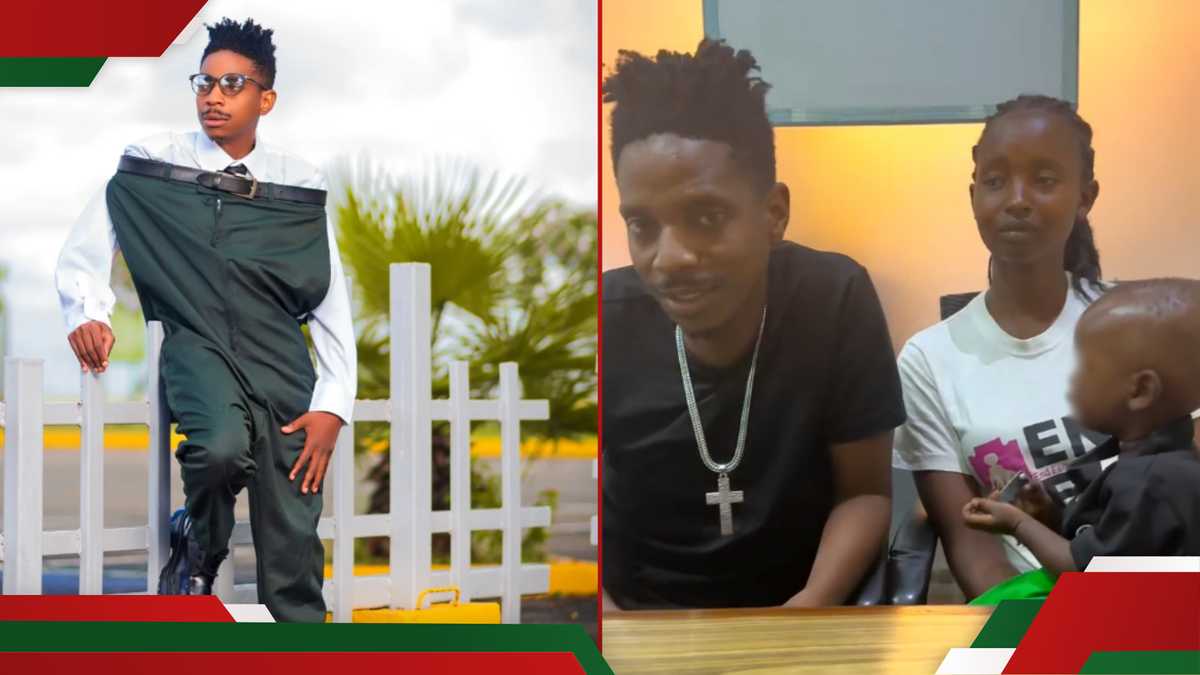 Eric Omondi lève 876 000 KSh pour une femme Kisii agressée alors qu'elle portait son bébé