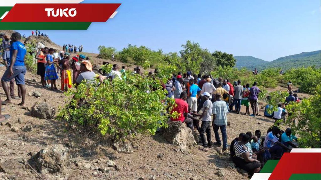 Homa Bay : scènes effrayantes où le corps mutilé d'une femme est retrouvé abandonné sur une colline