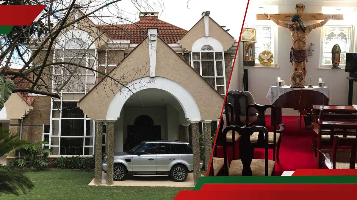KSH 400m Muthaiga Mansion avec chapelle Impressionne les Kenyans