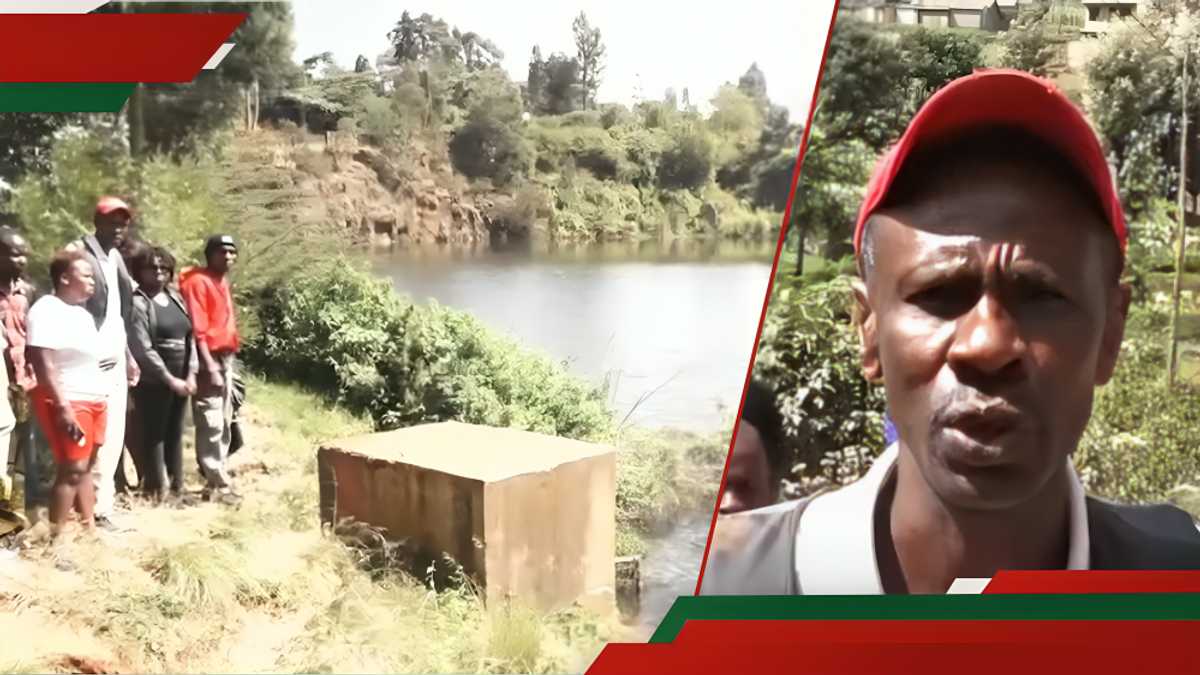Kiambu: La peur s'empare des habitants de Gitaru après la découverte du corps d'un homme inconnu jeté dans un barrage local