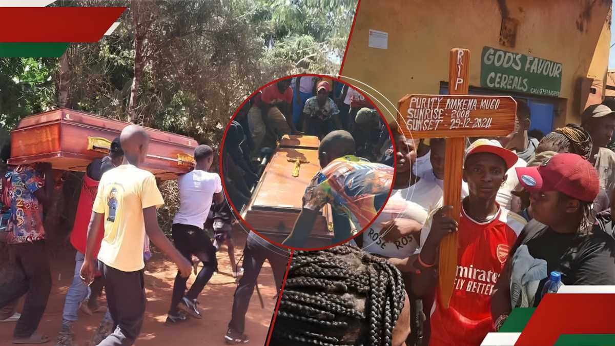 Kirinyaga : Drame dans lequel des personnes en deuil enragées transportent le corps d'un adolescent au domicile du tueur accusé