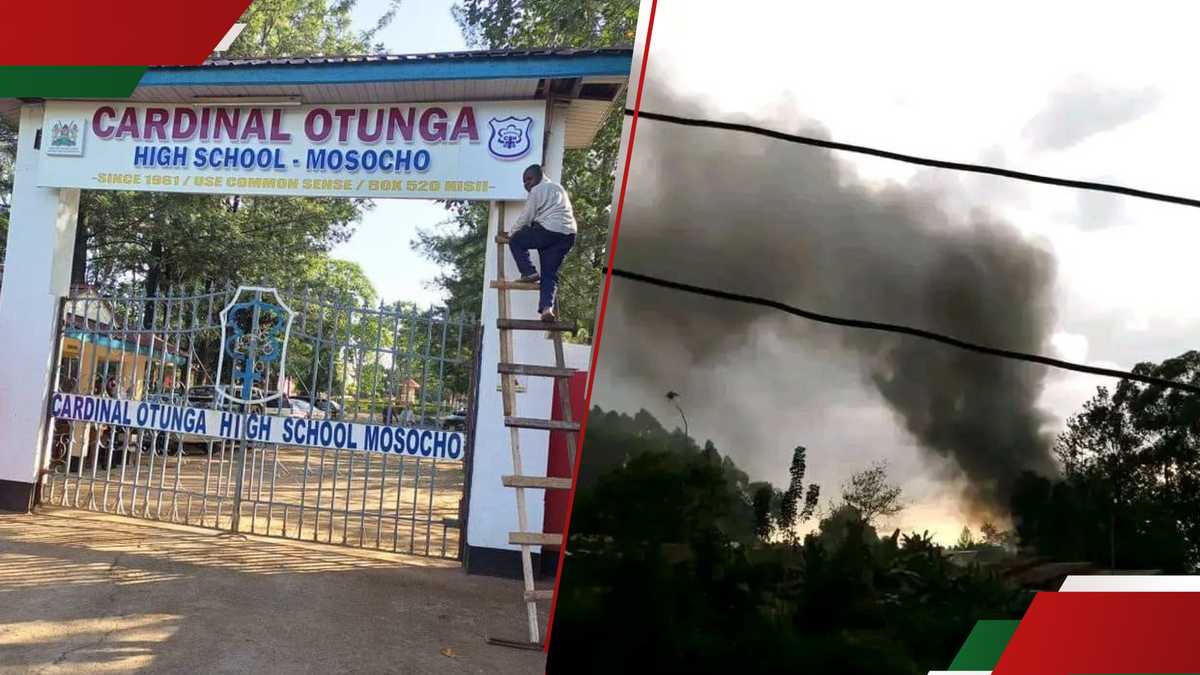 Kisii : Un incendie se déclare au Cardinal Otunga Mosocho quelques heures après la publication des résultats du KCSE
