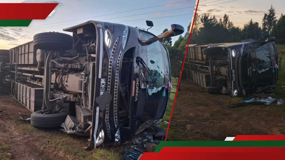 Kisumu : 3 tués et plusieurs blessés dans un accident sur la route Londiani-Muhoroni