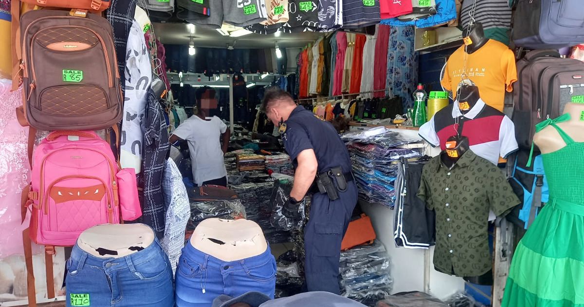 La police du Limpopo saisit des produits contrefaits d'une valeur de 5 millions de rands