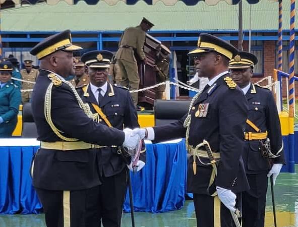 New Police Commissioner-General Mutamba officially takes over command