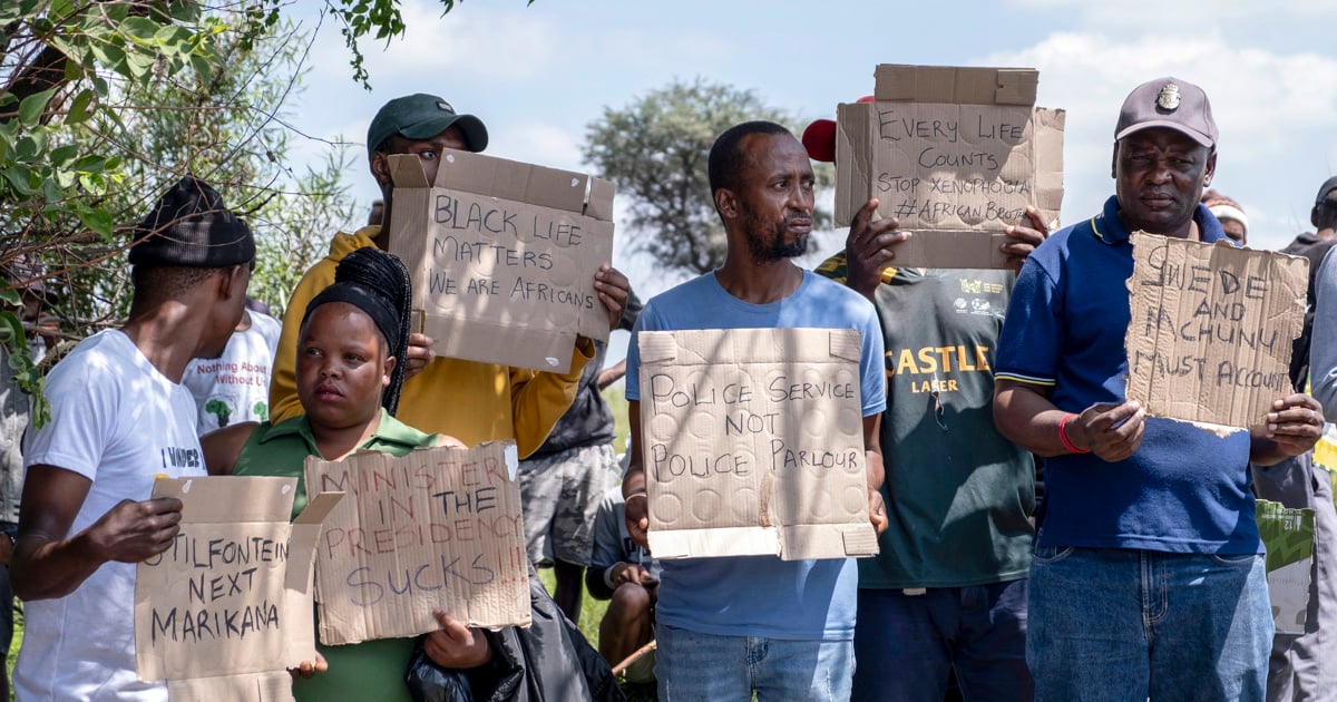 Les dirigeants communautaires appellent le gouvernement à aider à récupérer les restes des mineurs illégaux laissés sous terre