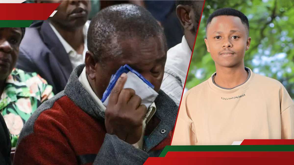 Les émotions sont vives alors que le père de Billy Mwangi pleure au tribunal et partage l'agonie de sa famille : « Mtoto Alichukuliwa »