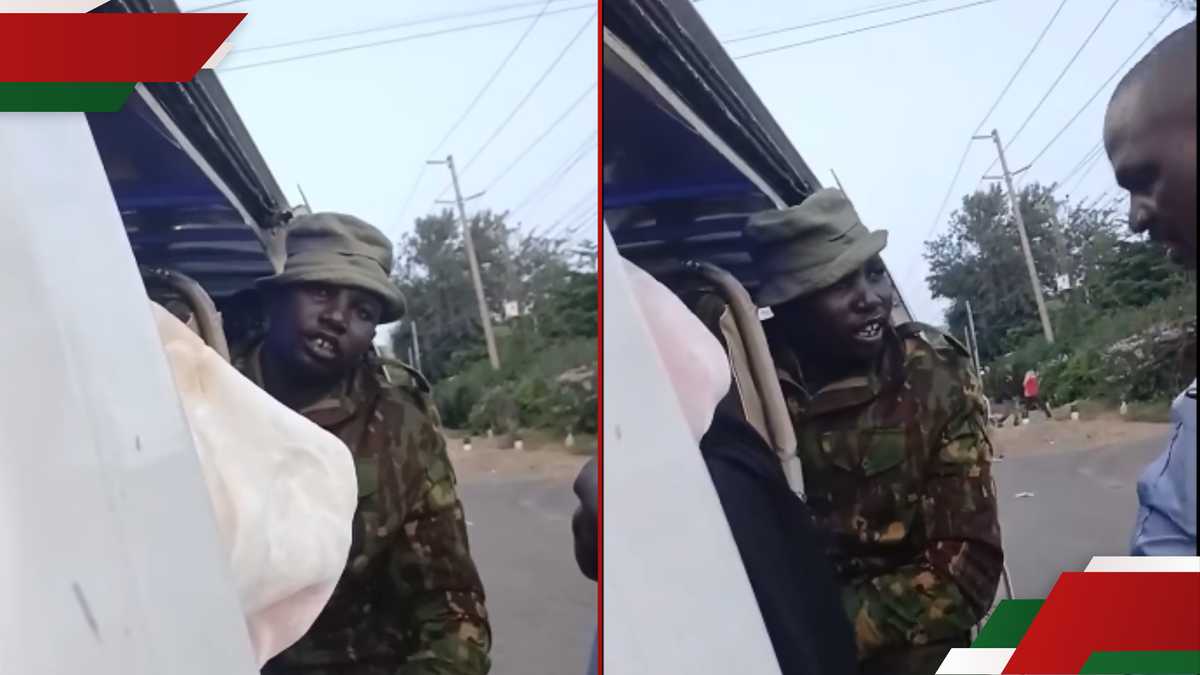 Une vidéo virale d'un policier ordonnant aux passagers de quitter Matatu suscite des réactions mitigées