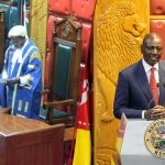 William Ruto pour s'adresser à l'assemblée du comté de la ville de Nairobi lors d'une première session historique